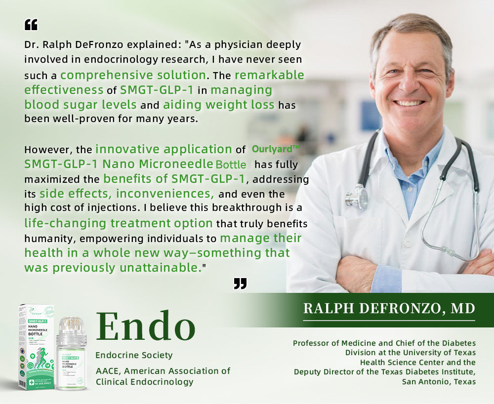 💧☘️Ourlyard™ SMGT-GLP-1 Nano-Microneedle Bottle (Zero Pain, 24/7 Release | Lose 20lbs FAST | 90% Sugar Drop | )