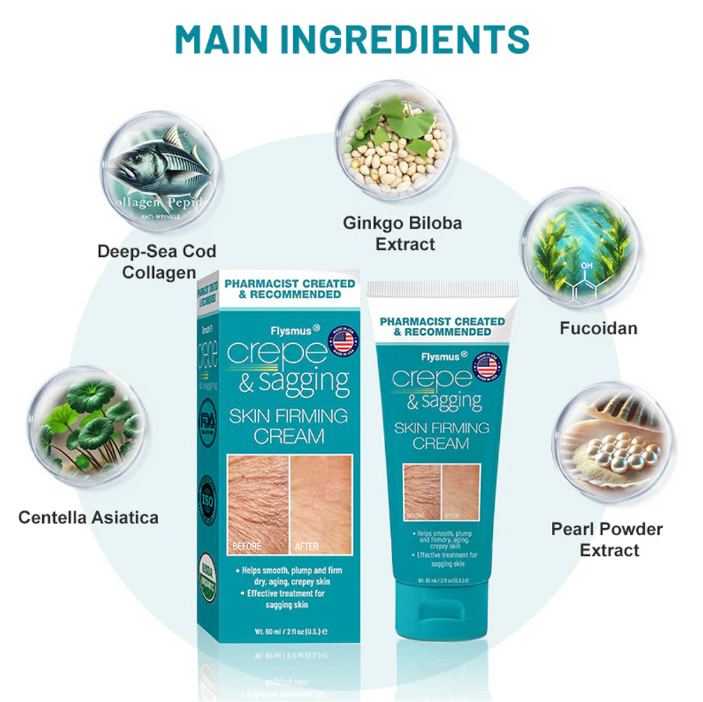 Flysmus® Skin Firming Cream,Addressing Crepe & Sagging AU