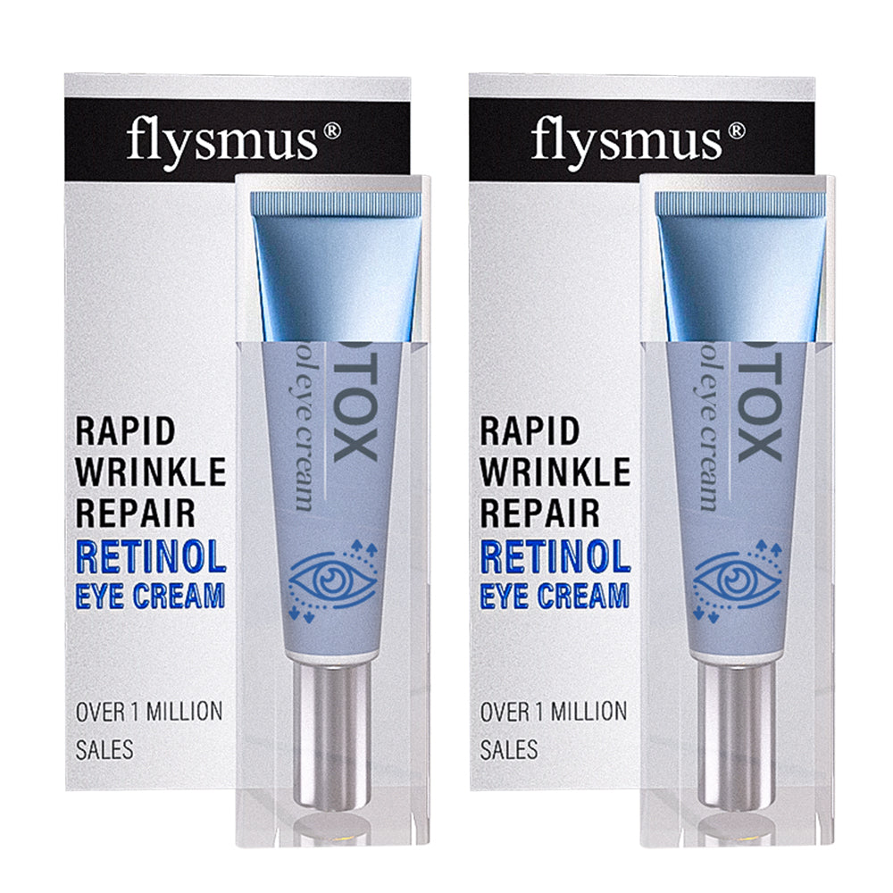 ✅Official Store | flysmus® Botox Retinol Eye Cream 🧑🏼⚕️Dermatologist Recommended (Eye Cream for Fine Lines, Wrinkles, Dark Circles, Dark Spots, and Daily Anti-Aging)