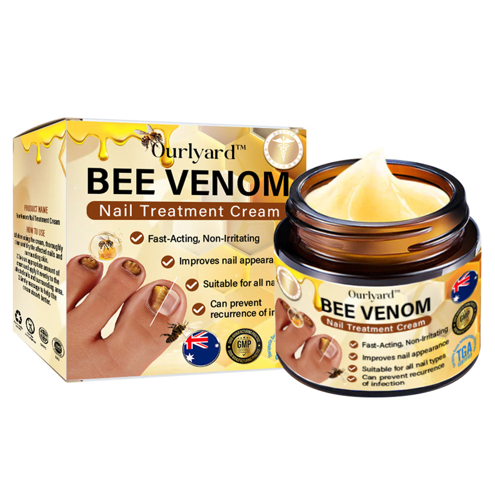 Ourlyard™ Bee Venom Nail Fungus Treatment Solution:Completely solve the nail fungus problem👣