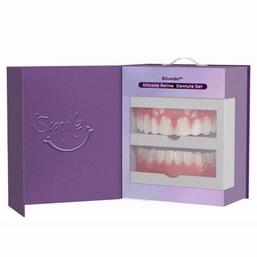 ✅Official Store | Bikenda™ Silicone Reline Denture Set 🧑🏼⚕️Australian Dental Association (ADA) Recommendation 🦘 🦘