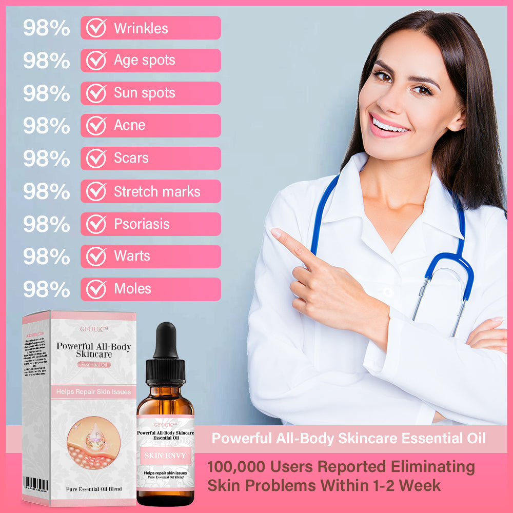 ✅Official Store | GFOUK™ Powerful All-Body Skincare Essential Oil 🧑🏼⚕️Certified by the Australasian College of Dermatologists(ACD)