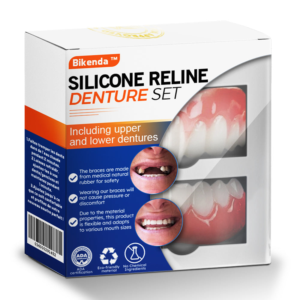 Bikenda™ Silicone Reline Denture Set (ADA Certified)🌹🌹