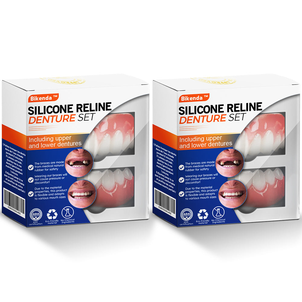 Bikenda™ Silicone Reline Denture Set (ADA Certified)🌹🌹