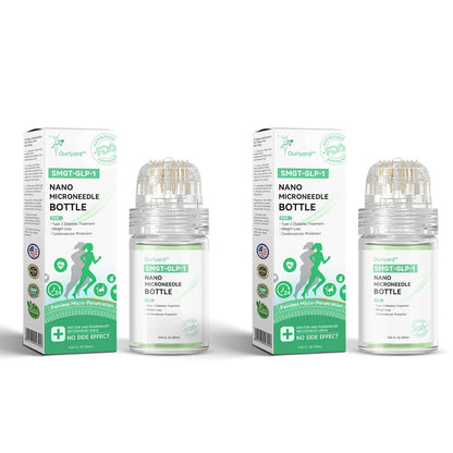 💧☘️Ourlyard™ SMGT-GLP-1 Nano-Microneedle Bottle （Zero Pain, 24/7 Release | Lose 20lbs FAST | 90% Sugar Drop | ）