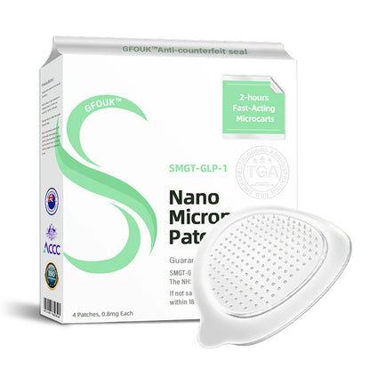 [See results in 7 days]✅GFOUK™ SMGT-GLP-1 Nano Microneedle Patch ✅Certified by Diabetes Australia(Painless, long-lasting, addressing diabetes, obesity, and cardiovascular diseases)