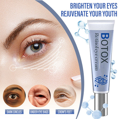 ✅Official Store | flysmus® Botox Retinol Eye Cream 🧑🏼‍⚕️Dermatologist Recommended (Eye Cream for Fine Lines, Wrinkles, Dark Circles, Dark Spots, and Daily Anti-Aging)🍀🍀