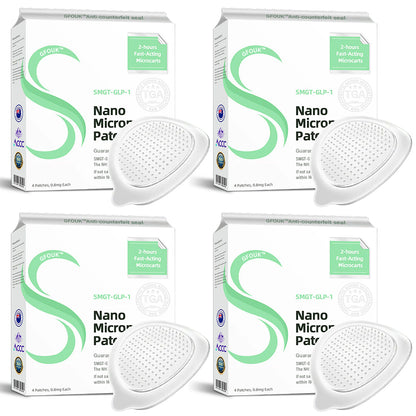 [See results in 7 days]✅GFOUK™ SMGT-GLP-1 Nano Microneedle Patch ✅Certified by Diabetes Australia(Painless, long-lasting, addressing diabetes, obesity, and cardiovascular diseases)